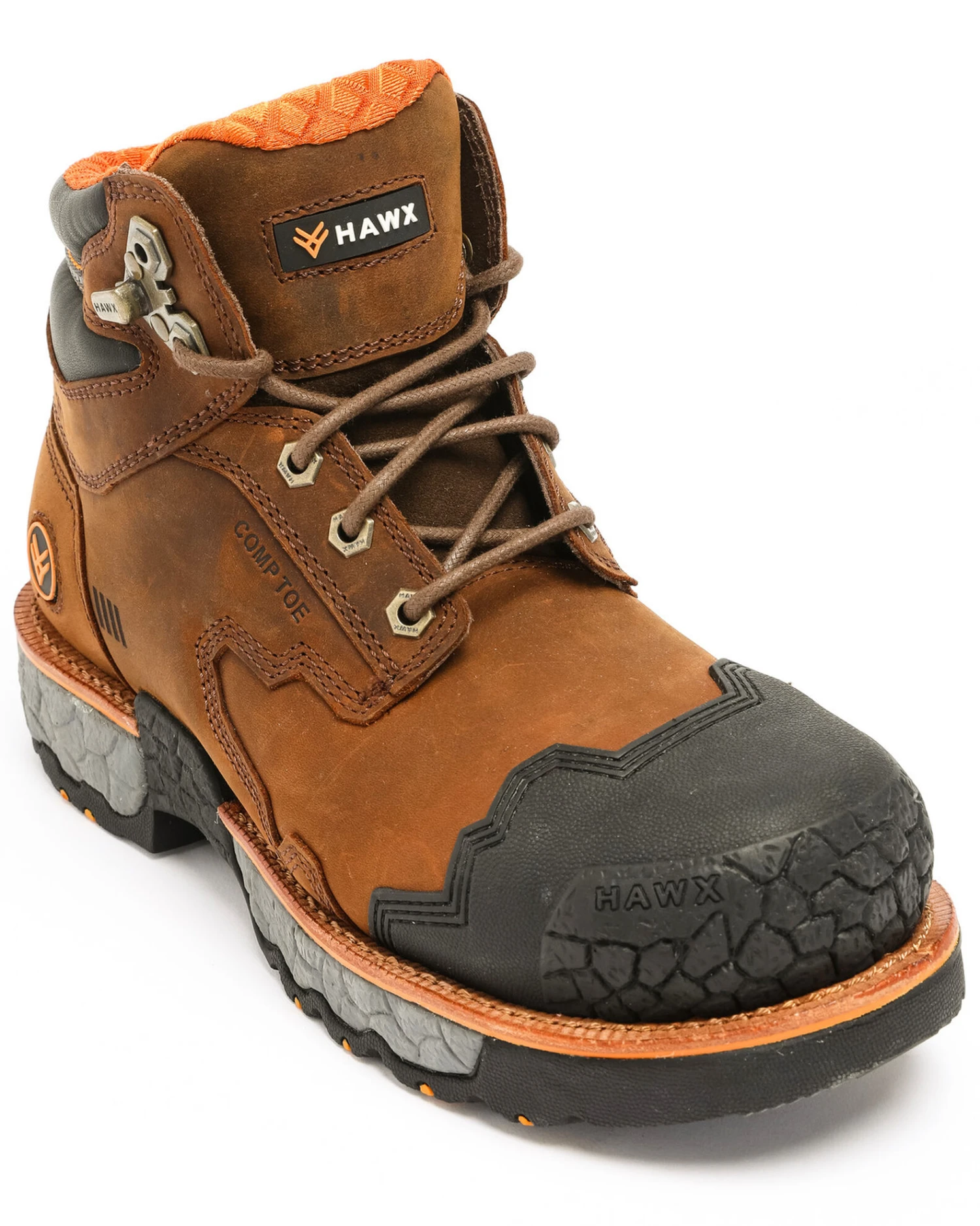 Hawx Men's 6" Legion Work Boots - Composite Toe - Image 2