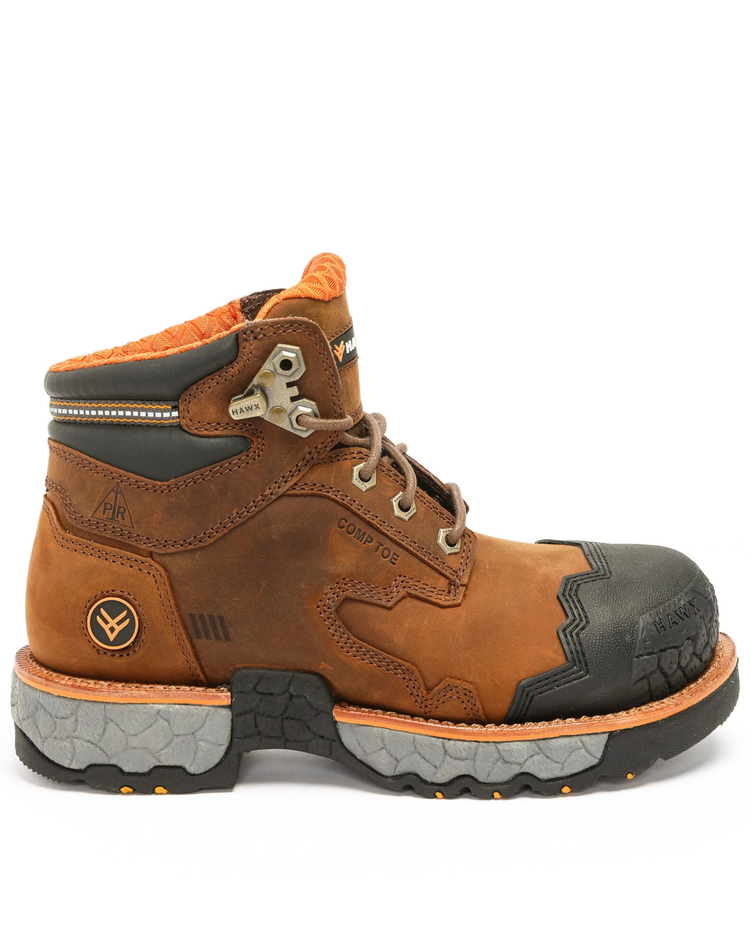 Hawx Men's 6" Legion Work Boots - Composite Toe - Image 7