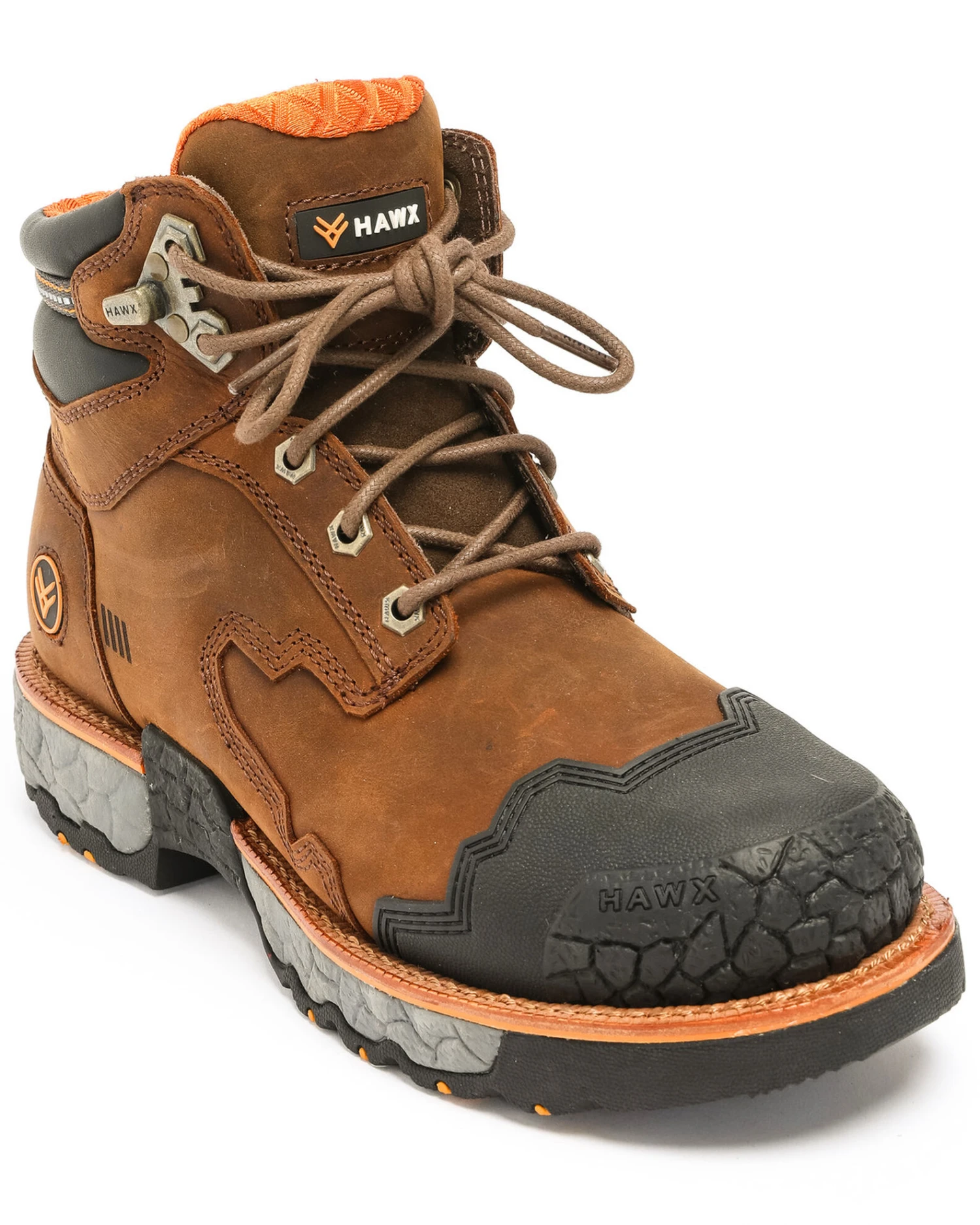 Hawx Men's 6" Legion Work Boots - Soft Toe - Image 2