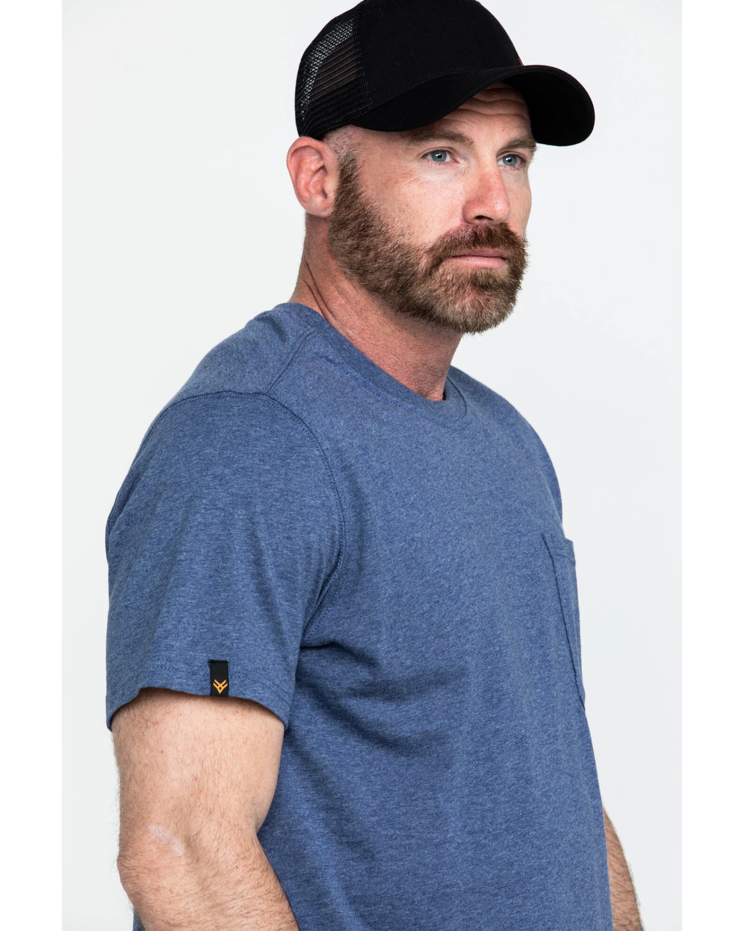 Hawx Men's Pocket Crew Short Sleeve Work T-Shirt - Tall - Image 3