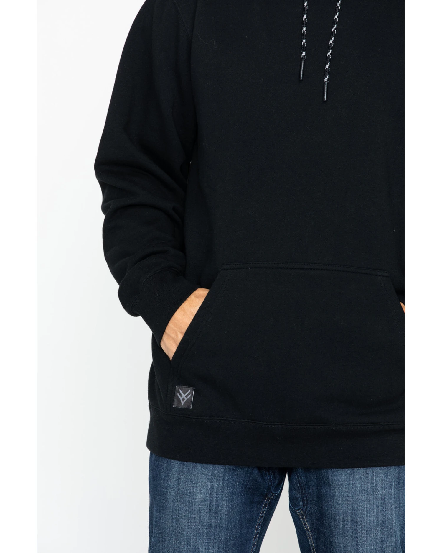 Hawx Men's Logo Sleeve Hooded Work Sweatshirt - Big