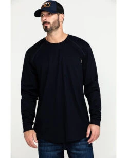Hawx Men's FR Pocket Long Sleeve Work T-ShirtÂ