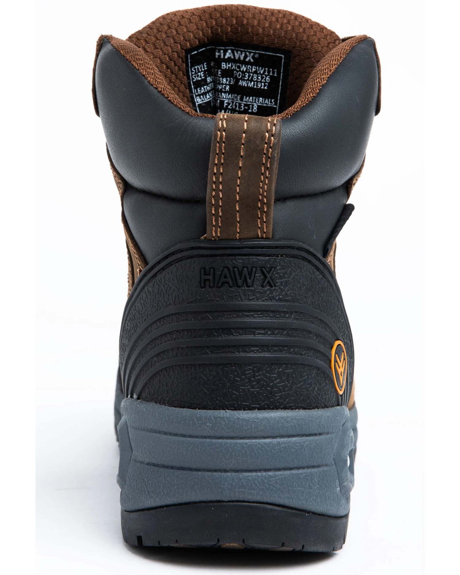 Hawx Men's 6" Crew Chief Work Boots - Composite Toe - Image 4