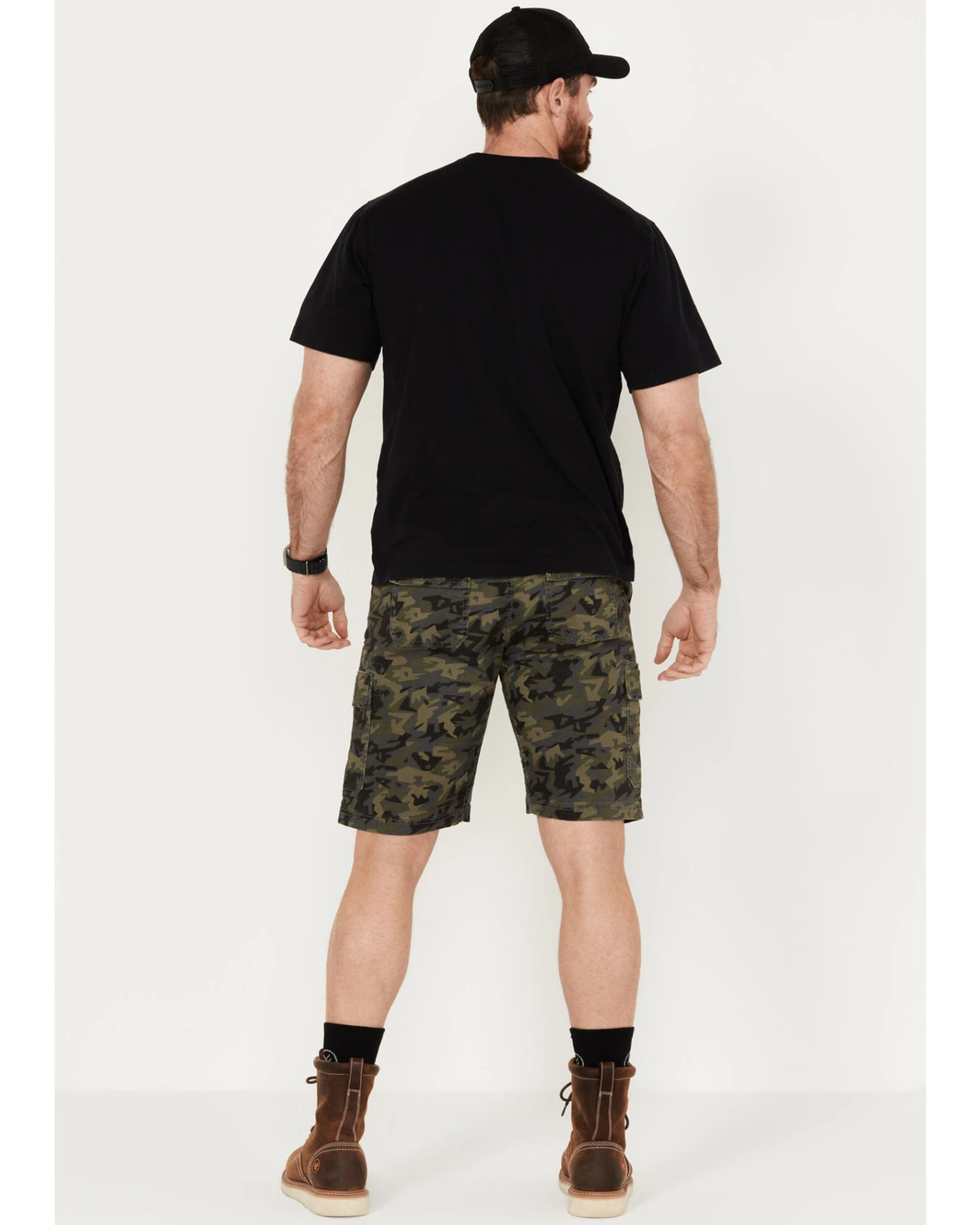 Hawx Men's Stretch Cargo Work Shorts - Image 3