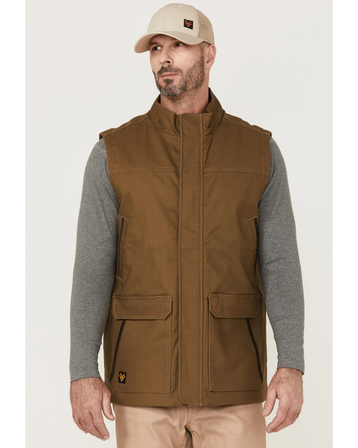 Hawx Men's Olive Tejon Insulated Stretch Work Vest - Image 4