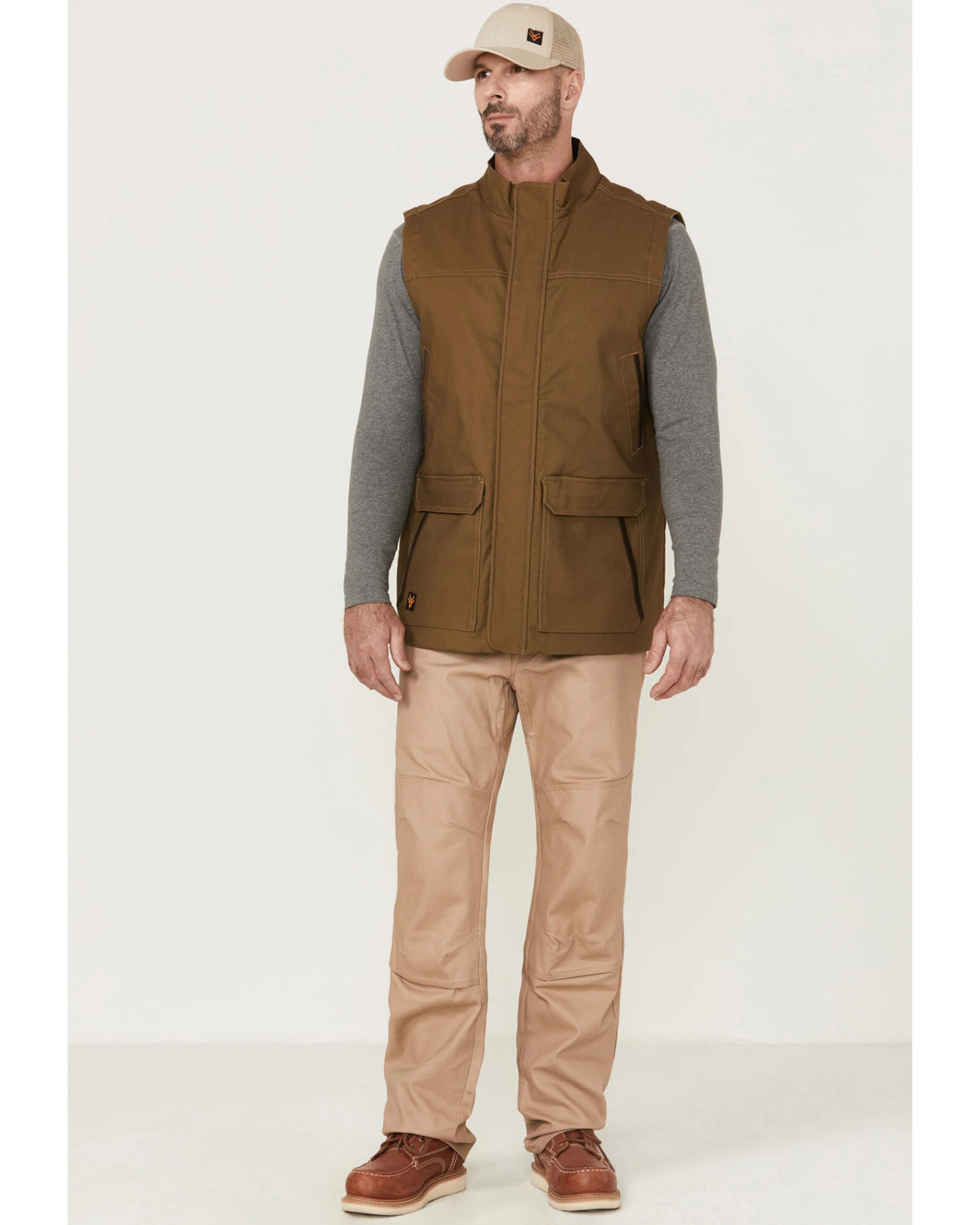 Hawx Men's Olive Tejon Insulated Stretch Work Vest - Image 2
