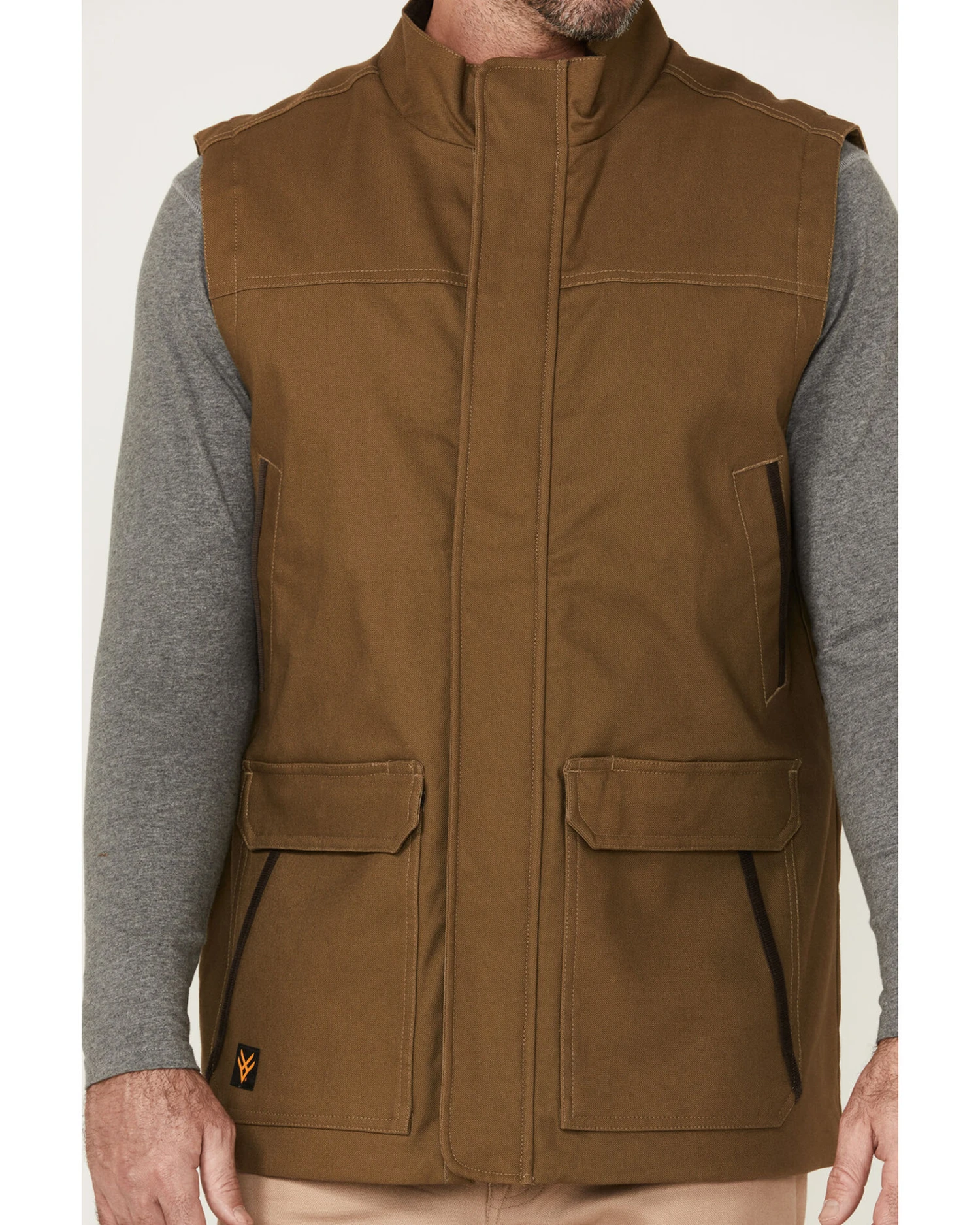 Hawx Men's Olive Tejon Insulated Stretch Work Vest - Image 3