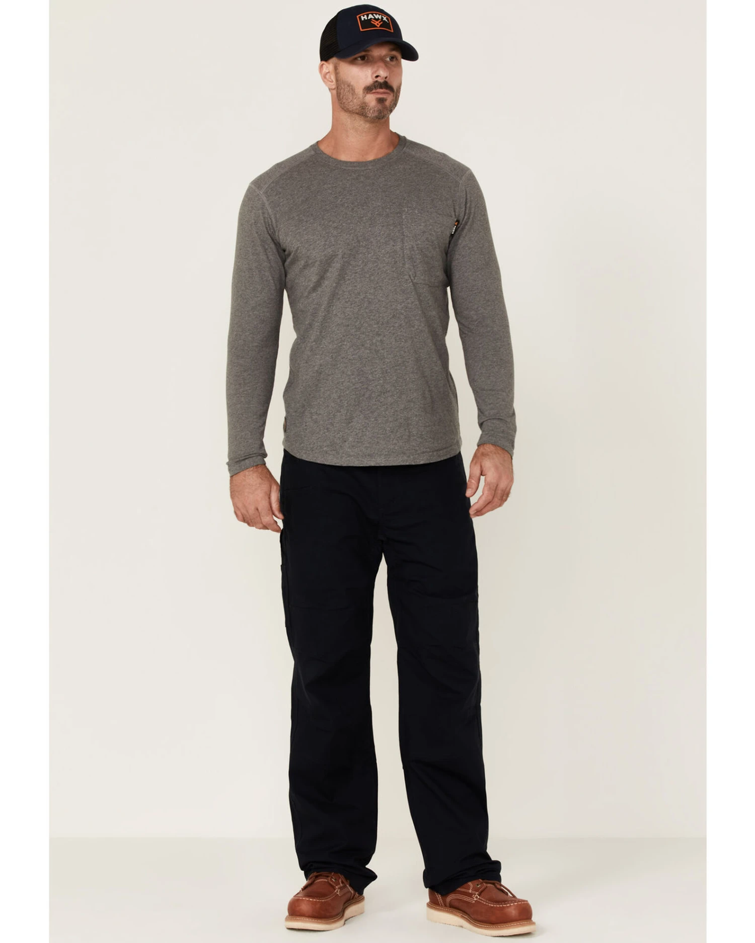 Hawx Men's Navy Ripstop Stretch Work PantsĀ