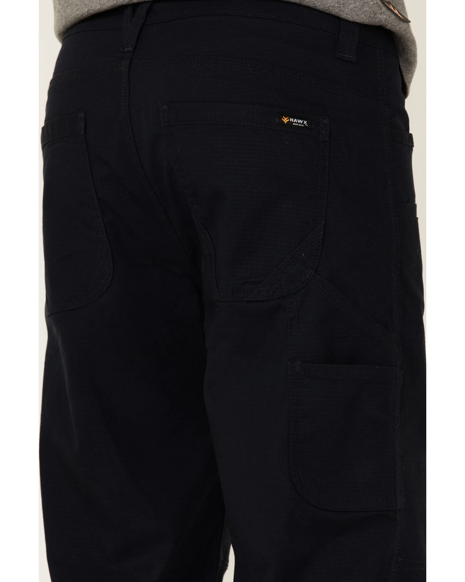 Hawx Men's Navy Ripstop Stretch Work PantsĀ - Image 3