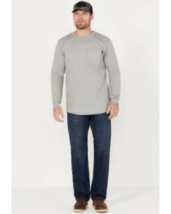 Hawx Men's FR Sheridan Dark Wash 5-Pocket Slim Bootcut Stretch Jeans