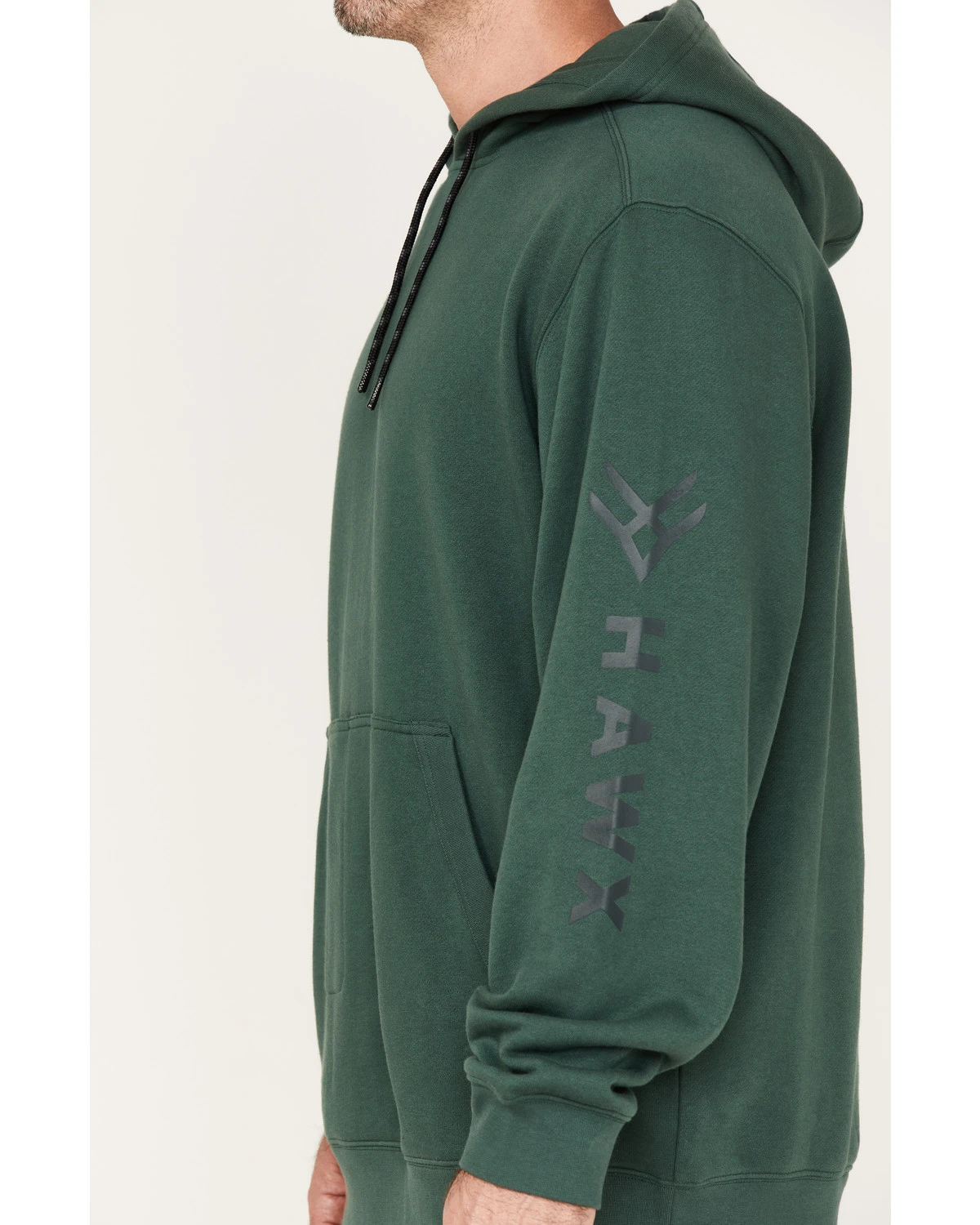 Hawx Men's Primo Logo Graphic Fleece Hooded Work Sweatshirt - Image 3
