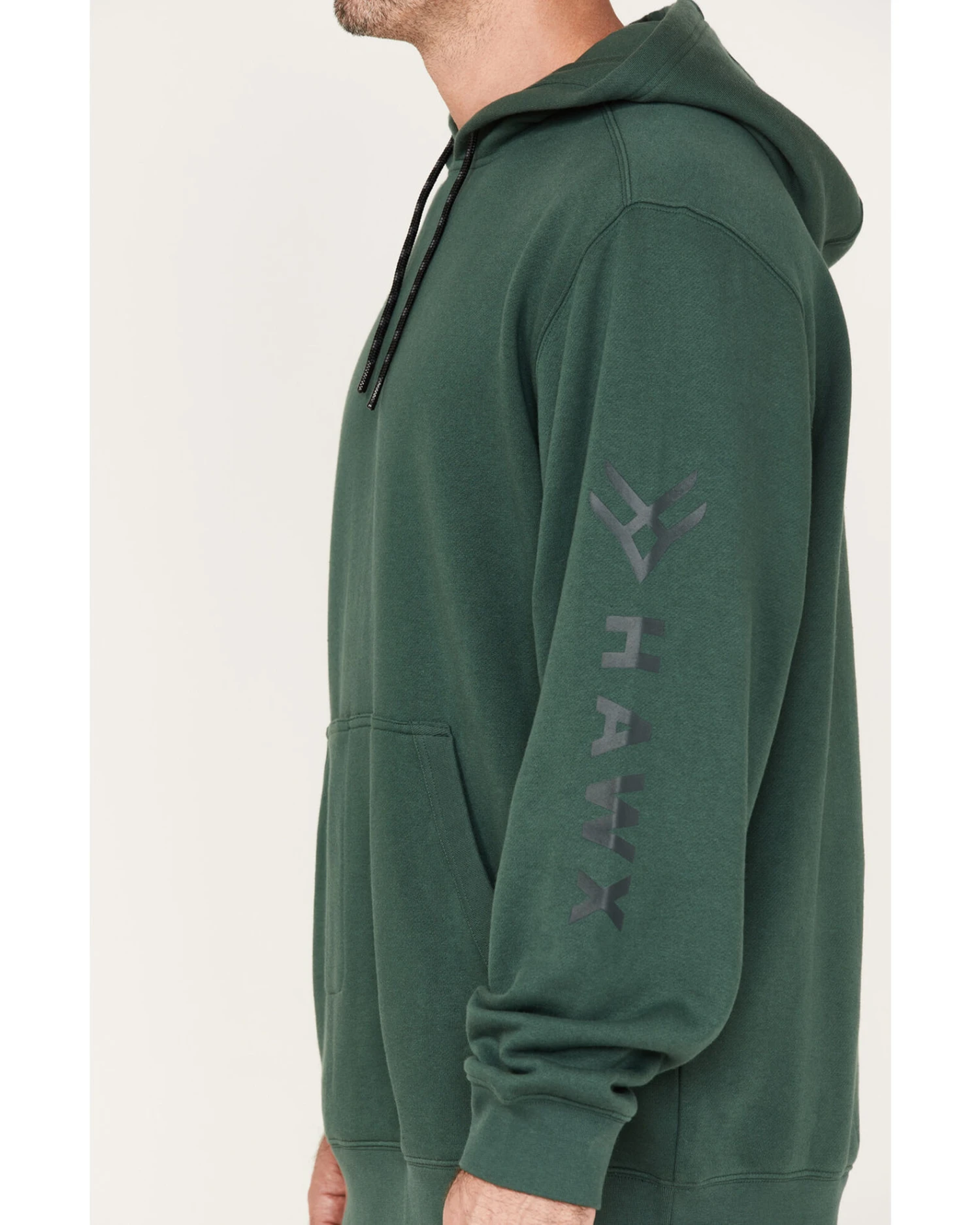 Hawx Men's Primo Logo Graphic Fleece Hooded Work Sweatshirt - Image 4