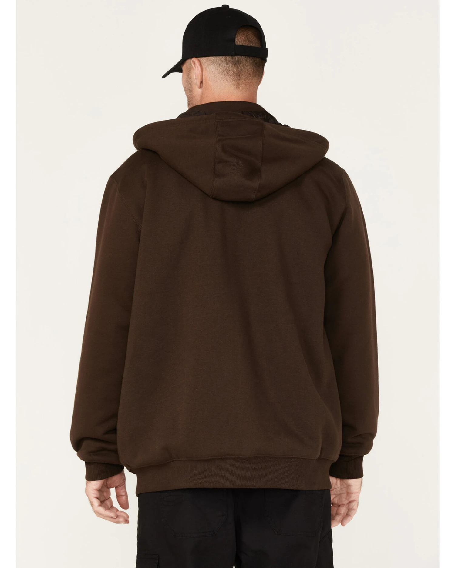 Hawx Men's Logo Quilted Hooded Zip Jacket - Image 3