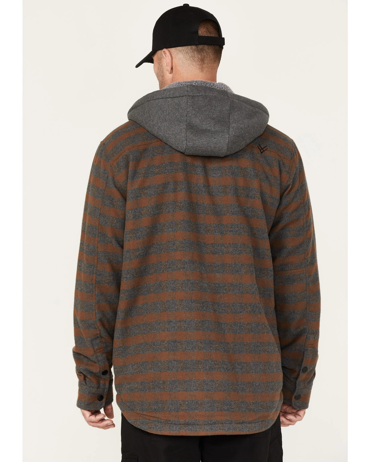 Hawx Men's Insulated Hooded Shirt Jacket - Image 4