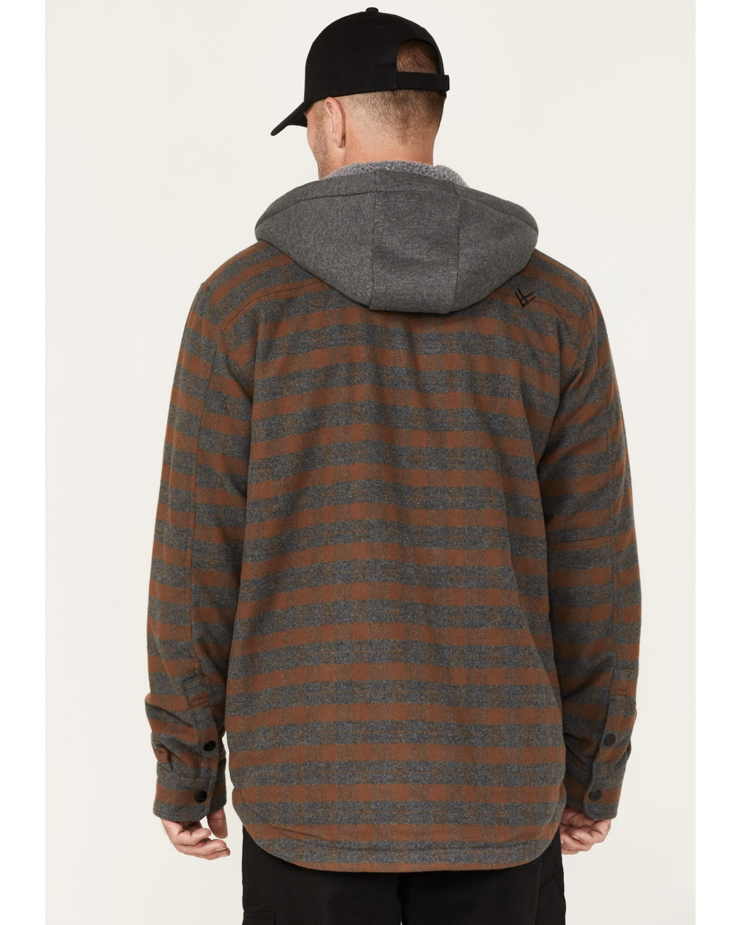 Hawx Men's Insulated Hooded Shirt Jacket - Image 4