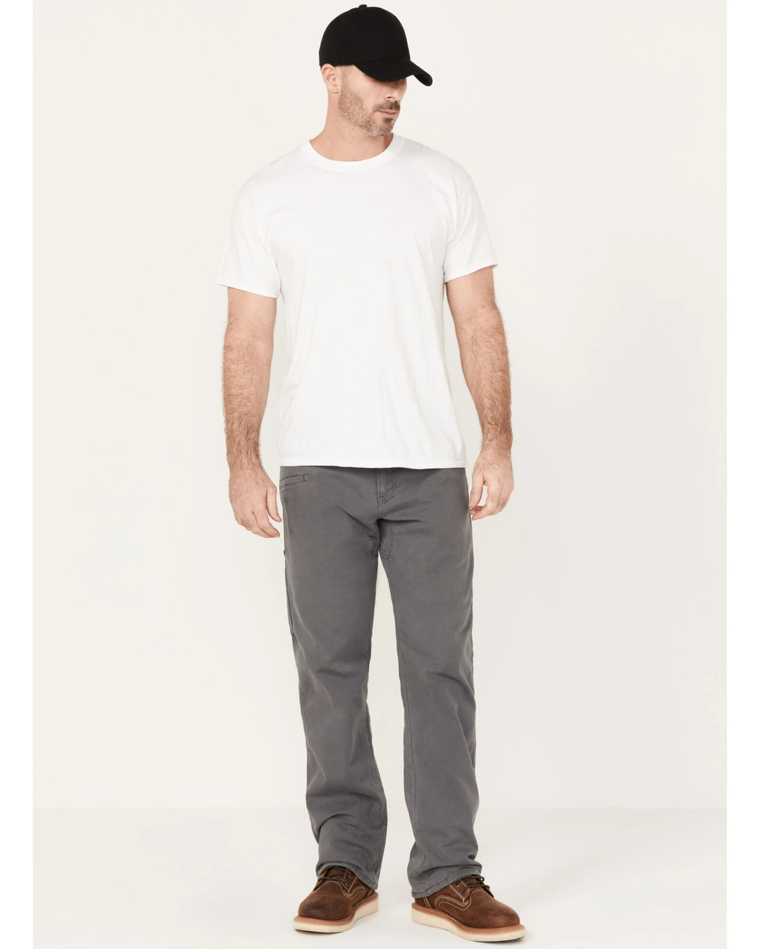 Hawx Men's Lined Straight Leg Canvas Pants - Image 3