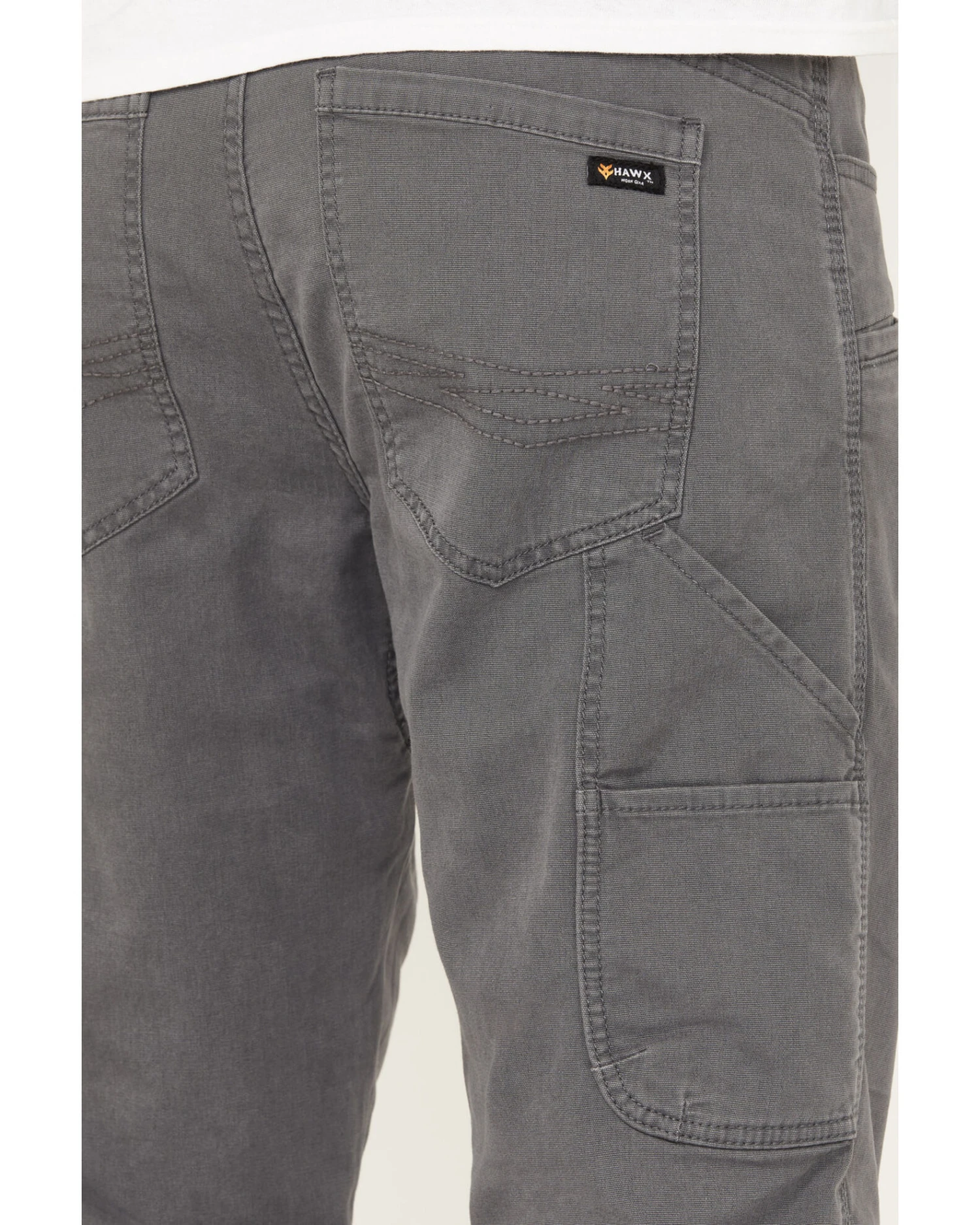 Hawx Men's Lined Straight Leg Canvas Pants