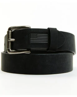 Hawx Men's Flag Tip Casual Leather Belt
