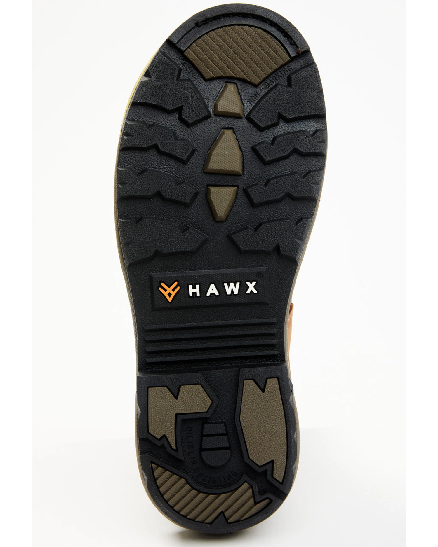 Hawx Men's 8" Internal Metguard Work Boots - Composite Toe - Image 7